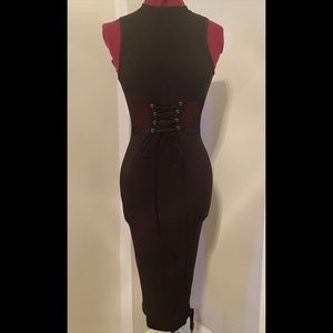 BodyCon Mesh Corset Dress